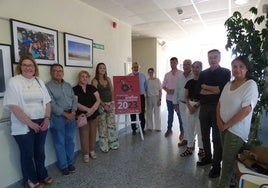 Imagen de la inauguración de la exposición.