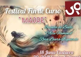 La Escuela de Baile 'Aire Flamenco' clausura hoy el curso con el espectáculo «Madre»