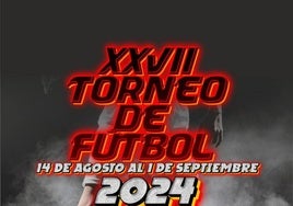 Presentado el cartel del XXVII Trofeo de Fútbol Mancomunidad de La Serena