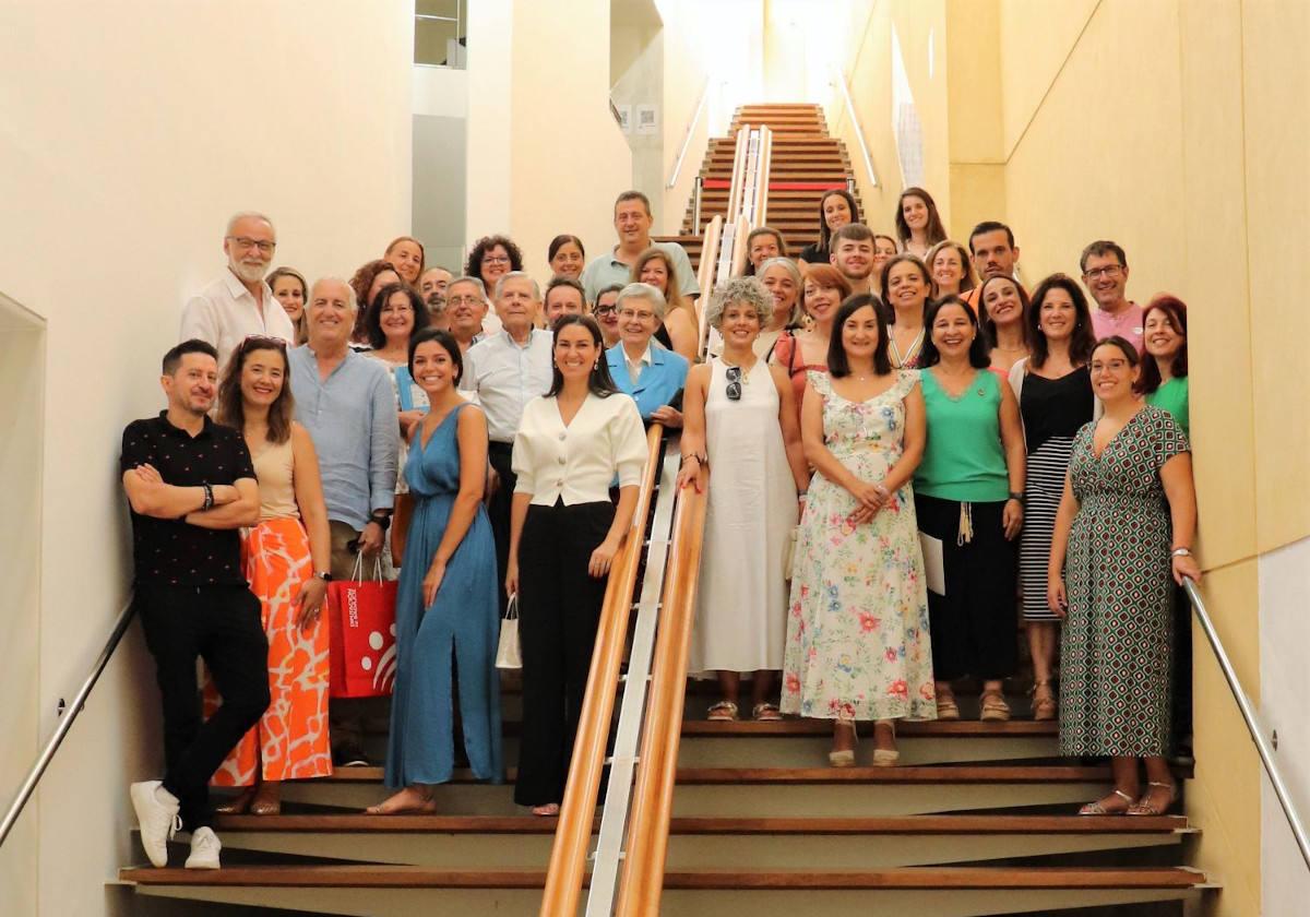Entregados los libros de la campaña de recogida de la Diputación de Badajoz