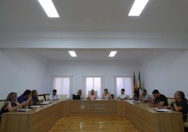 Imagen del pleno del pasado jueves 25 de julio.