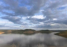 Imagen del Embalse de La Serena.
