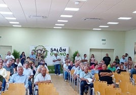 Sala de subastas.