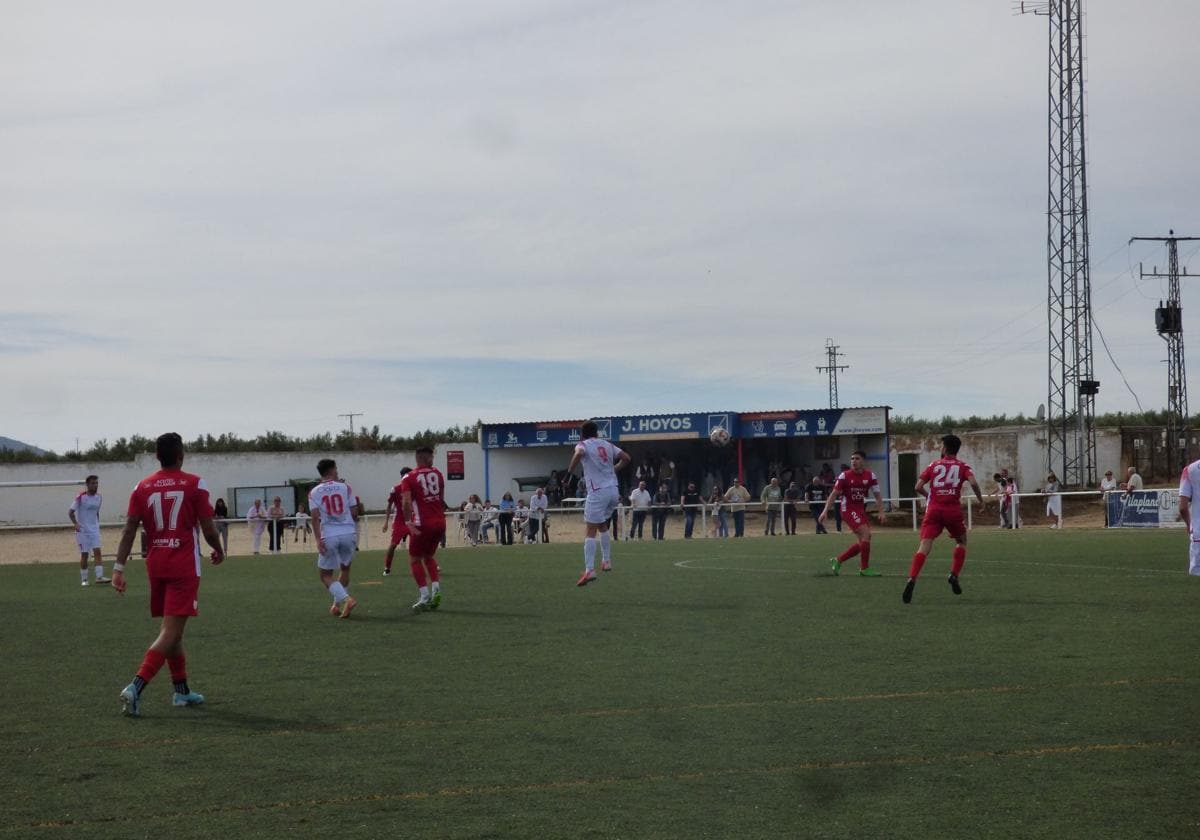 Imagen del último partido jugado en el Manuel Ruiz