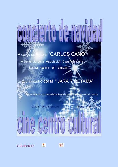 La Coral 'Carlos Cano' ofrece un recital navideño a beneficio de la Asociación Española Contra el Cáncer