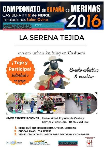 El ‘Urban Knitting’ llega a Castuera