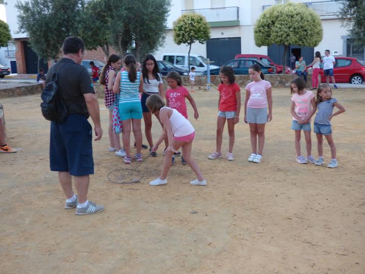 Los más pequeños se divirtieron con los juegos tradicionales