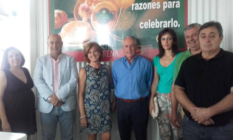 Firma del convenio en Castuera.