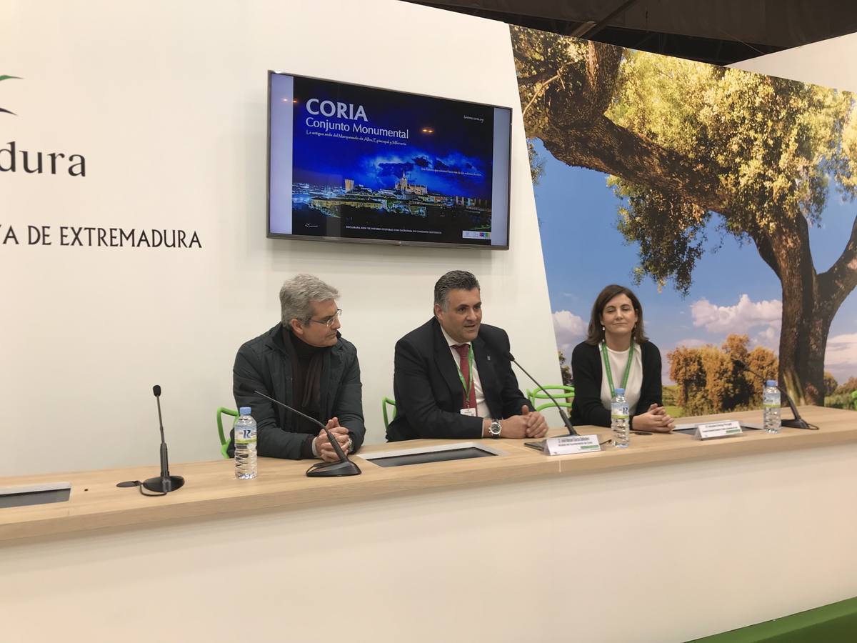 Representación de Coria en Fitur