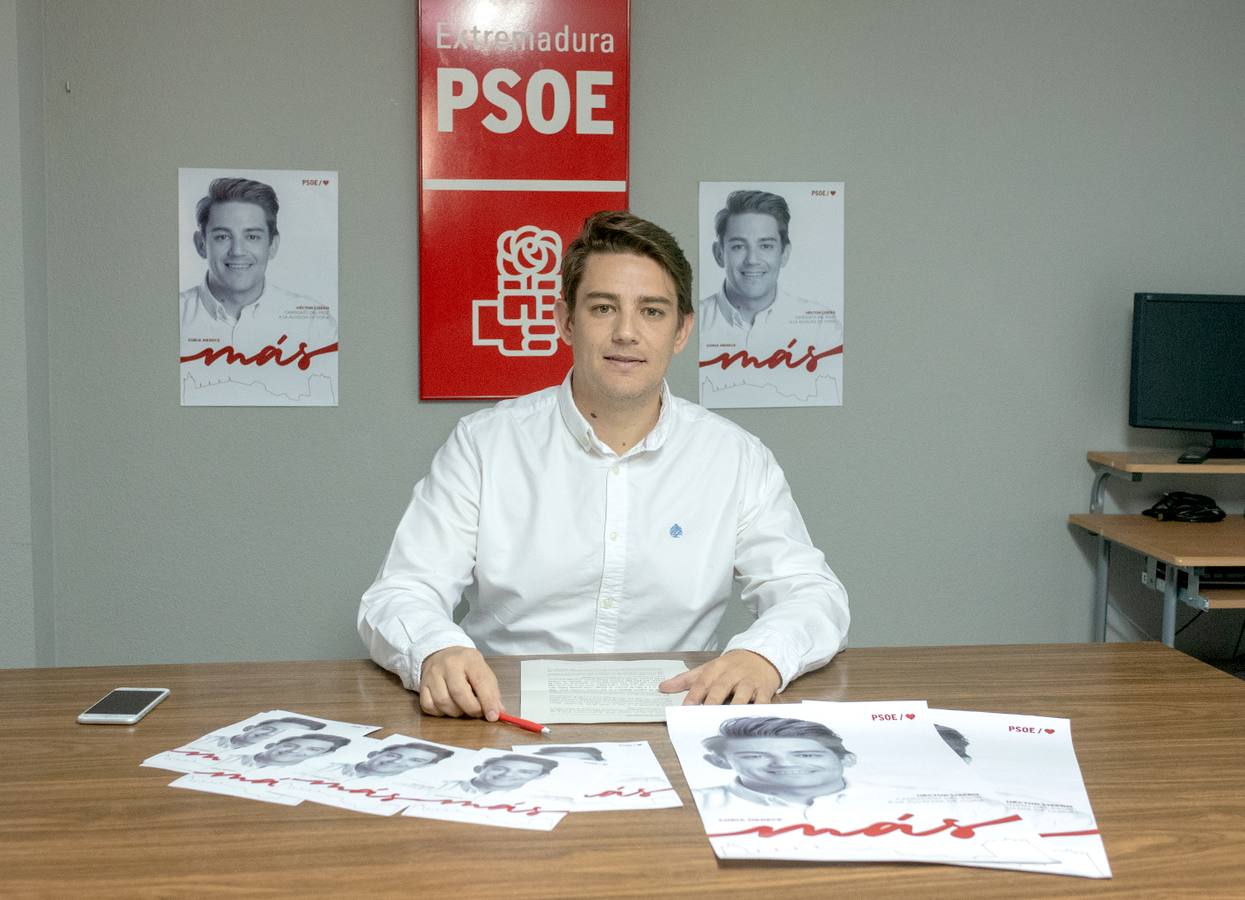 Héctor Lisero candidato a al Alcaldía por el PSOE