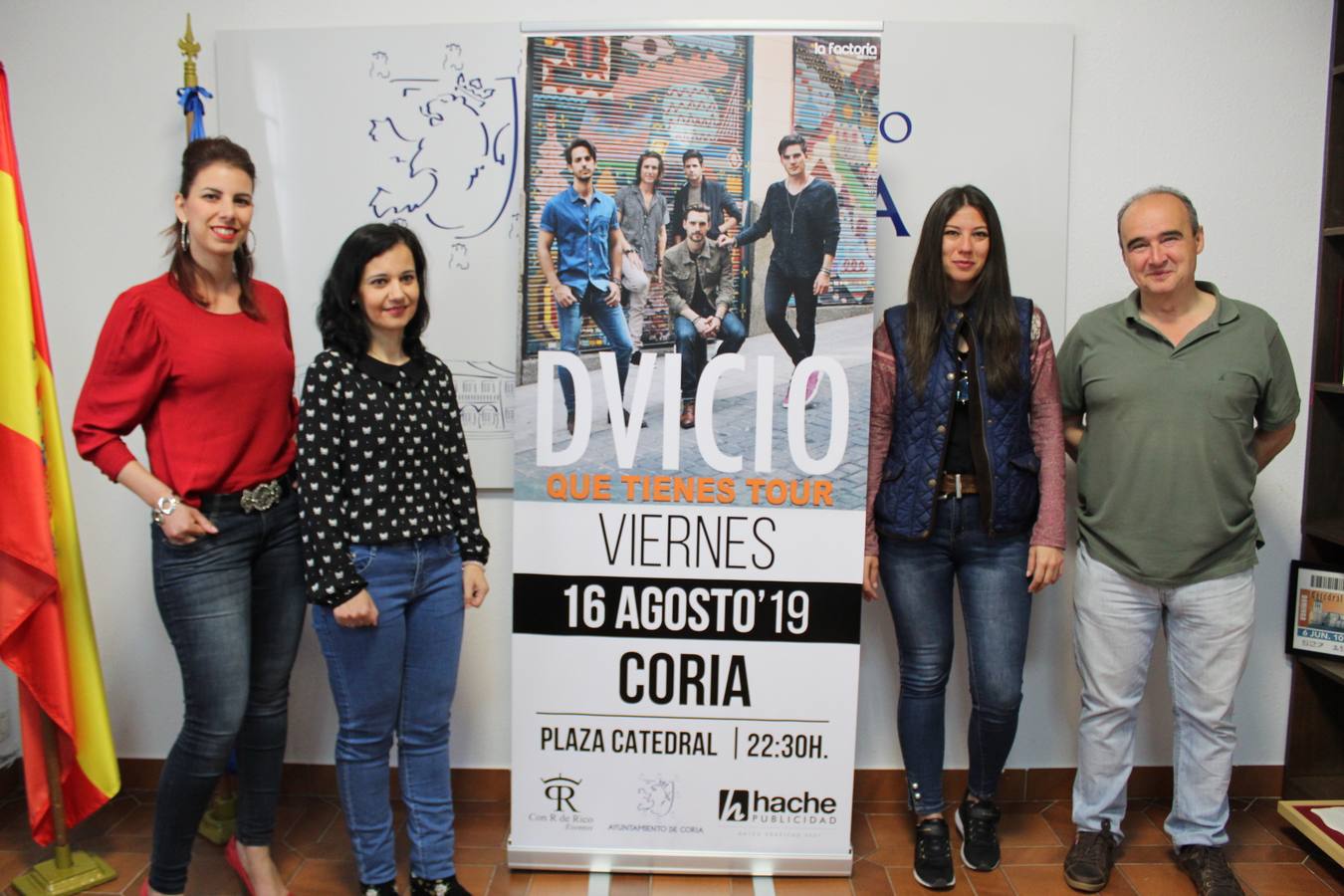 El grupo musical Dvicio ofrecerá un concierto en Coria el día 16 de agosto