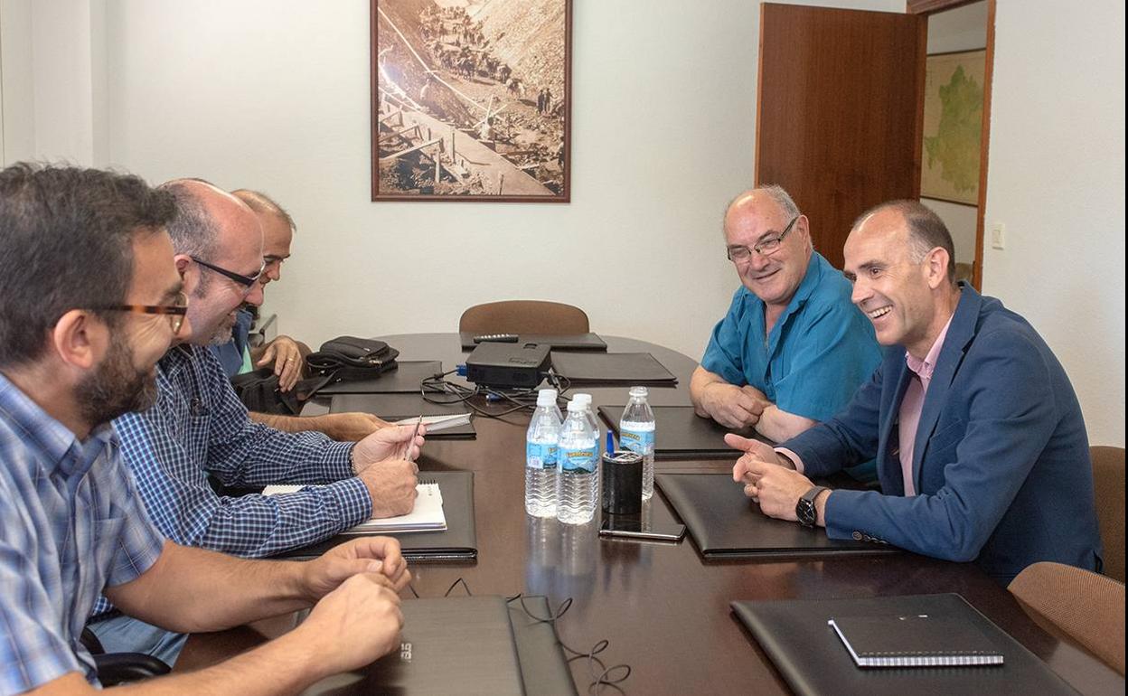 Uno de los momentos de la reunión