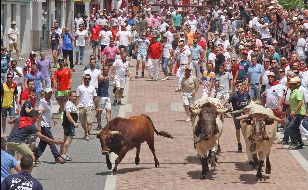 Encierro de los pasados Sanjuanes