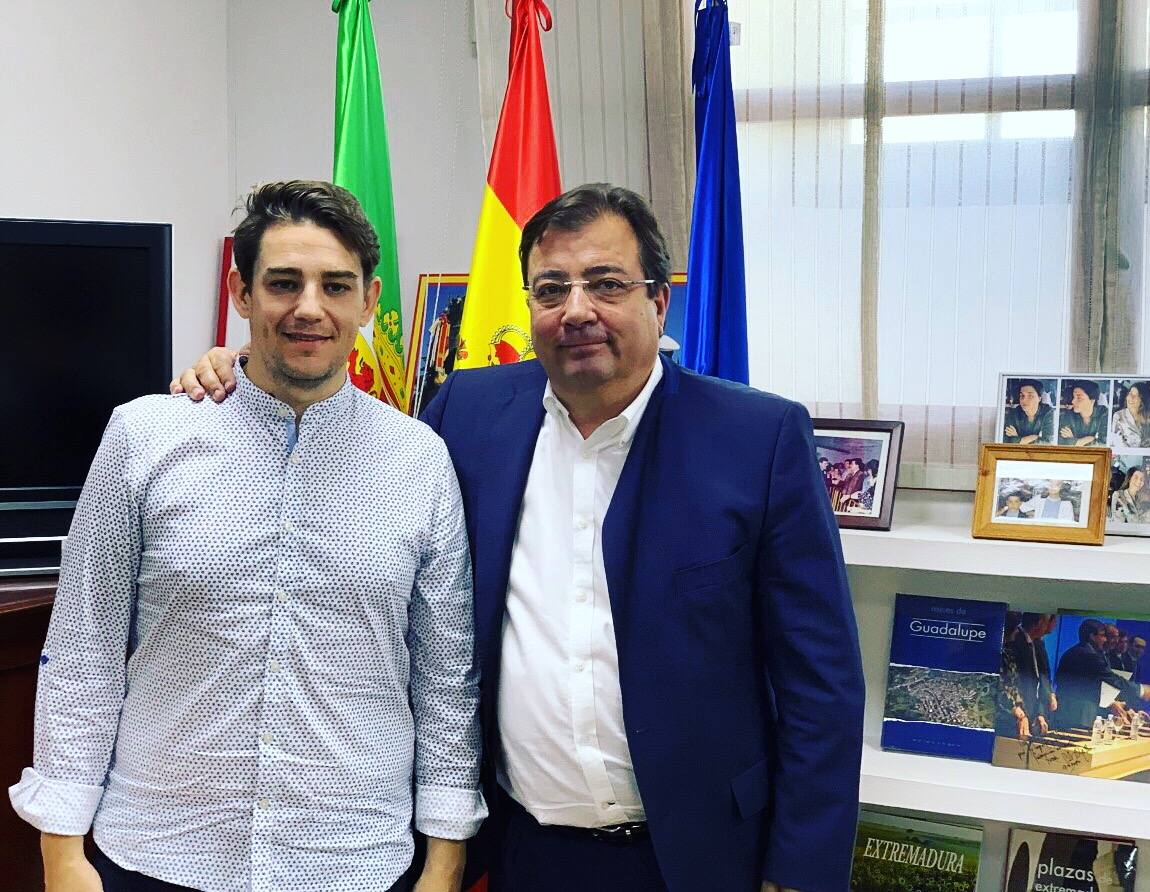 Héctor Lisero y Guillermo Fernández Vara
