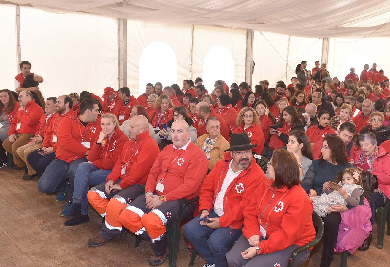 Unos 500 voluntarios se dan cita en Coria en el Día Internacional del Voluntariado de Cruz Roja