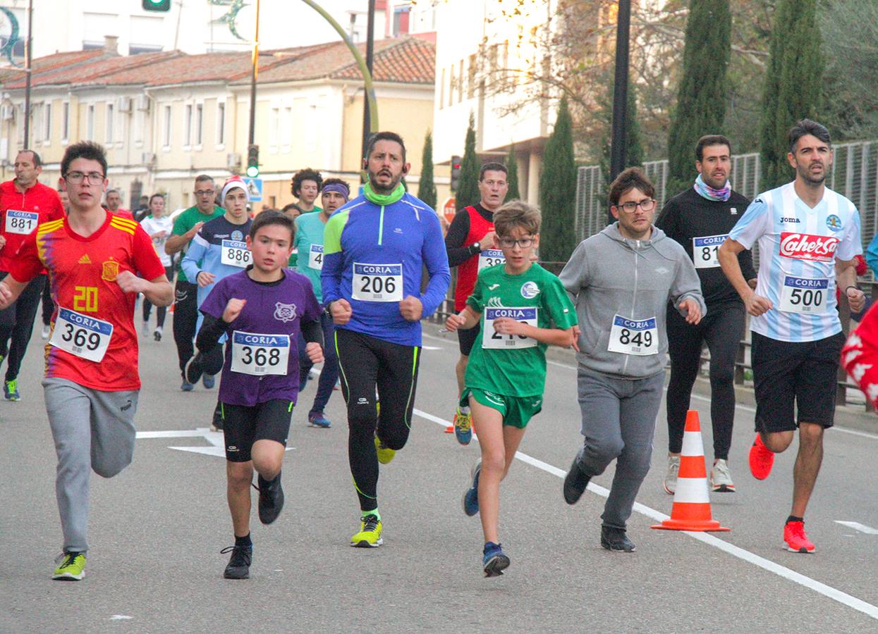 Celia Testón y Andrés Domínguez de Torrejoncillo ganan la San Silvestre cauriense