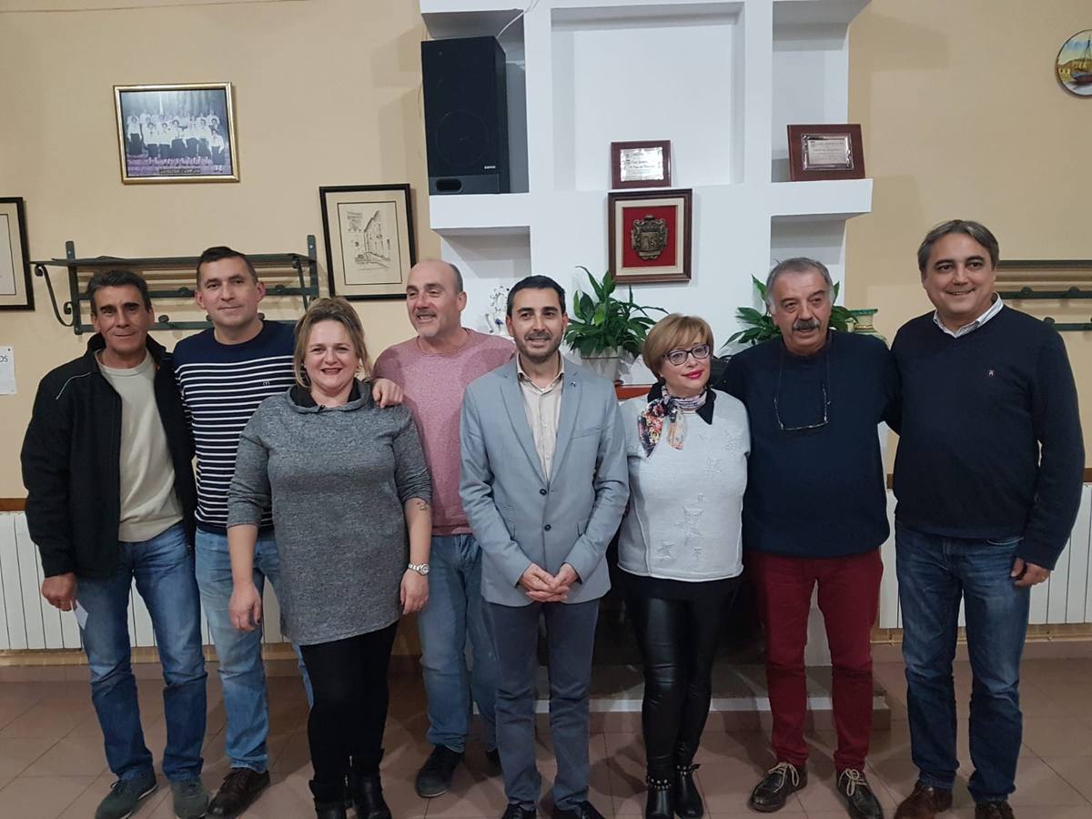 El nuevo presidente y su junta directiva