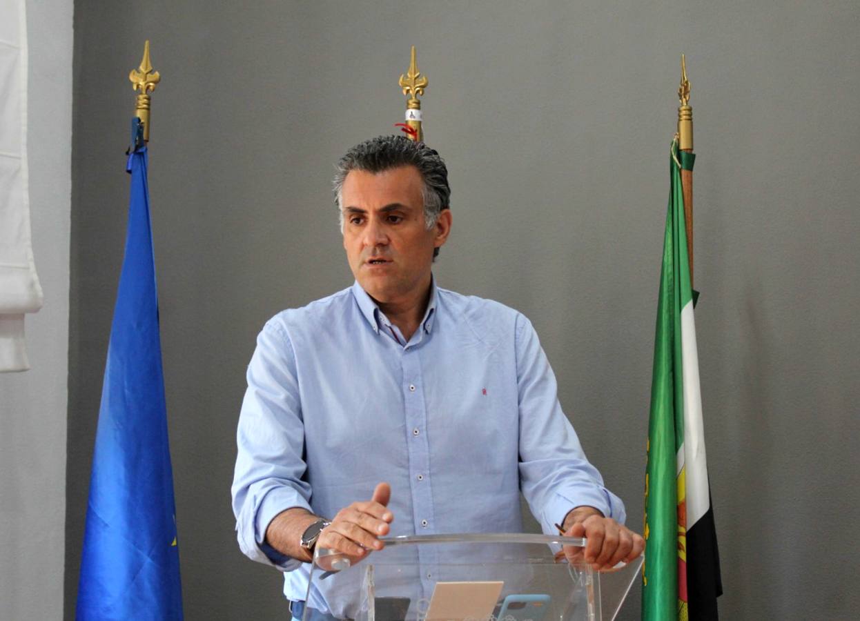 José Manuel García Ballestero, alcalde de Coria