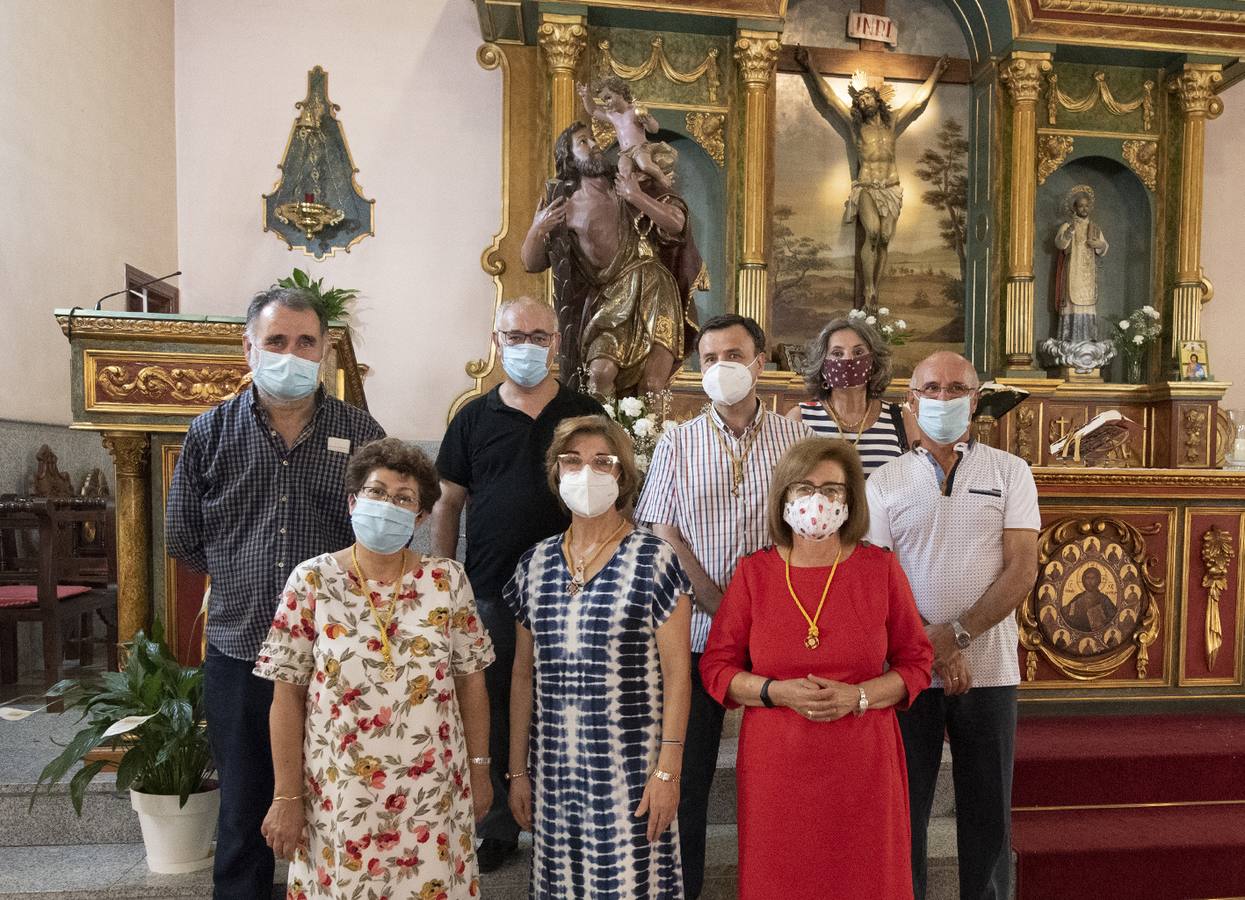 Miembros de la cofradía de San Cristóbal