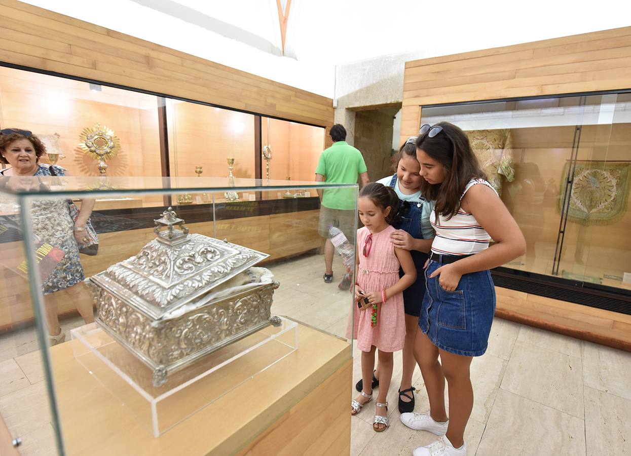 Visitando el museo de la Catedral antes de la pandemia