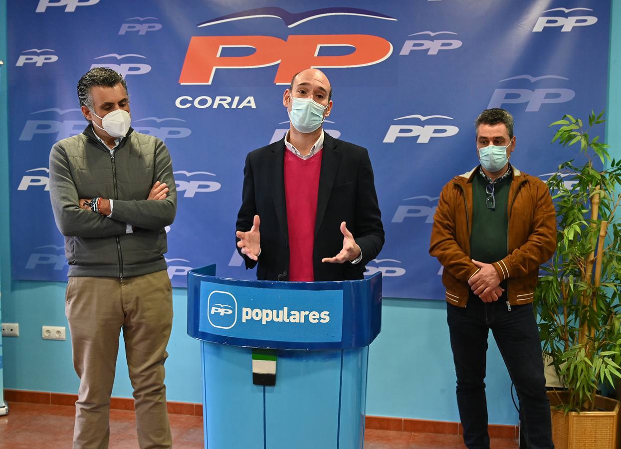 El portavoz del PP en la Diputación de Cáceres, José Ángel Sánchez Juliá