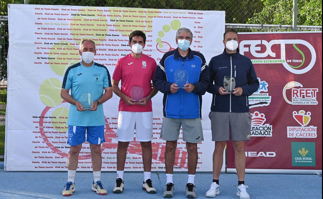 Ganadores del Torneo de Tenis de Veteranos
