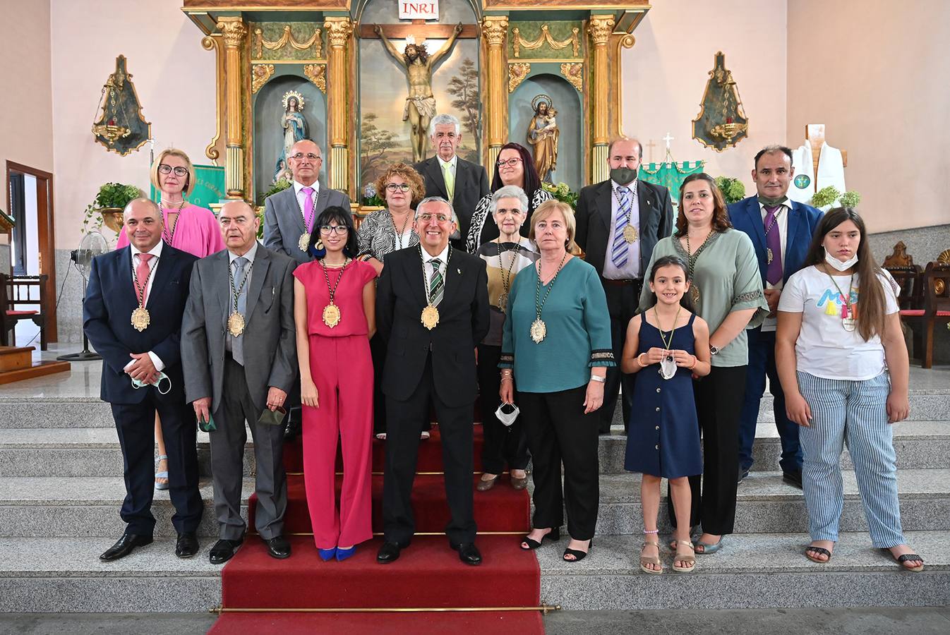 Directiva de la Cofradía del Cristo de la Salud