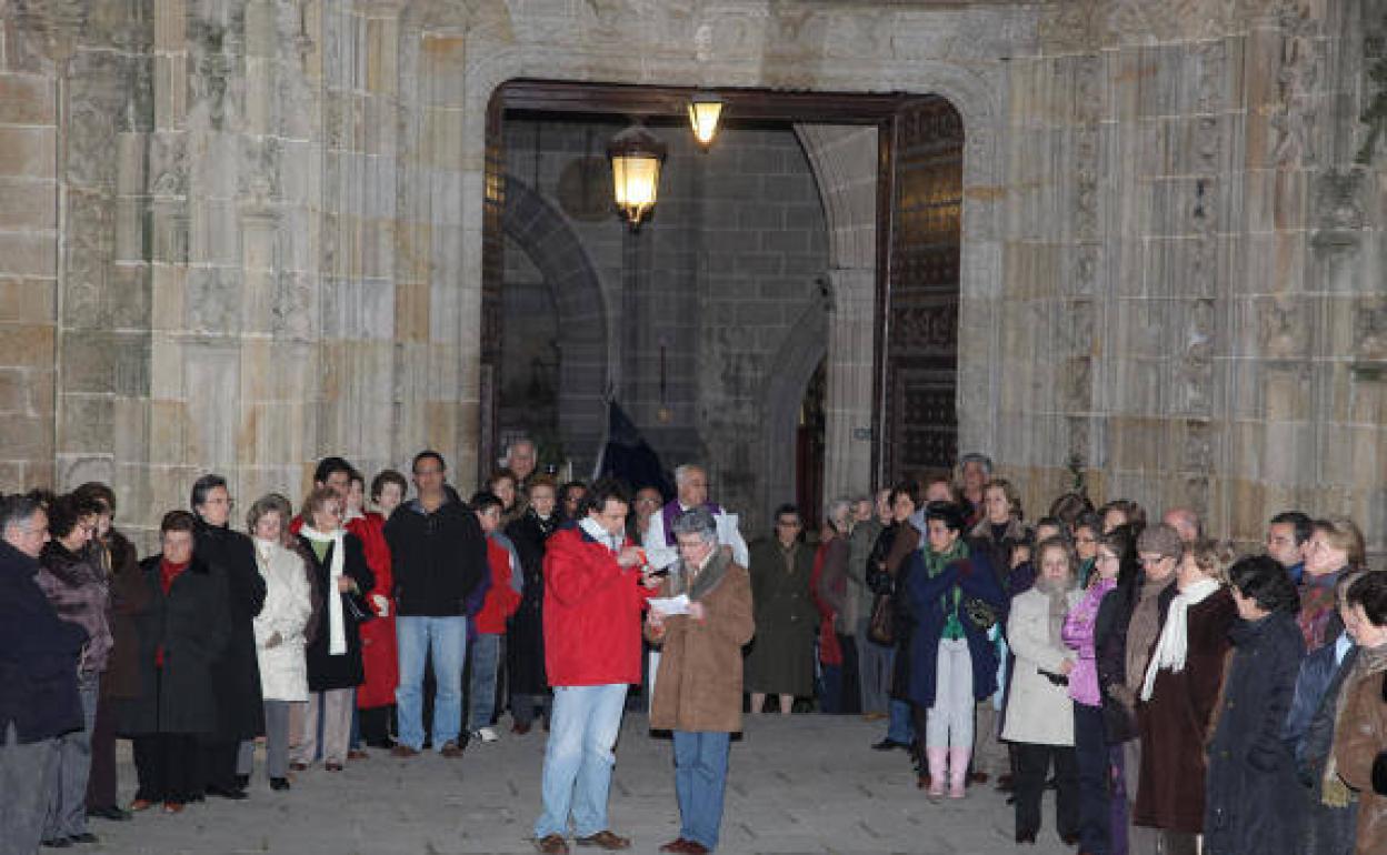 Viacrucis de Cátitas 