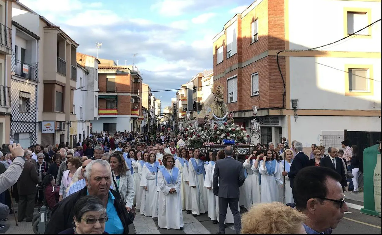 Procesión de la Virgen de Argeme