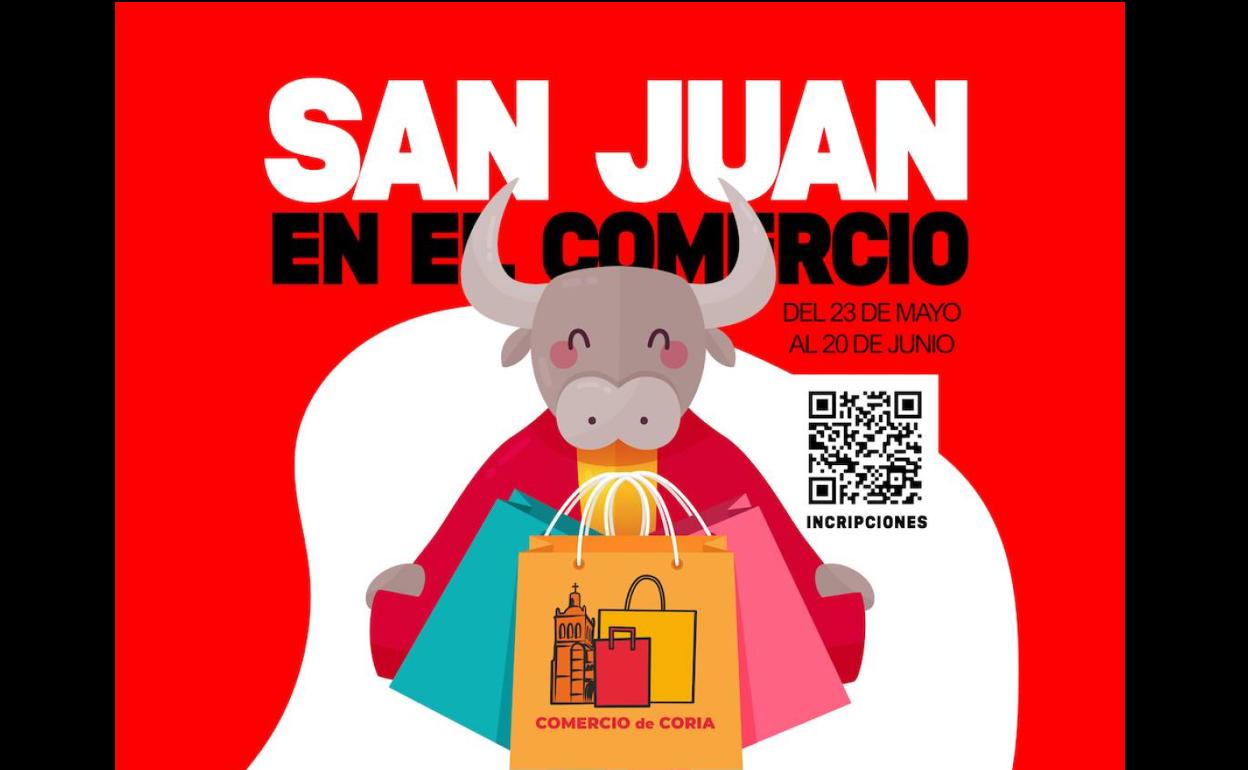 Cartel de la campaña «San Juan en el Comercio»