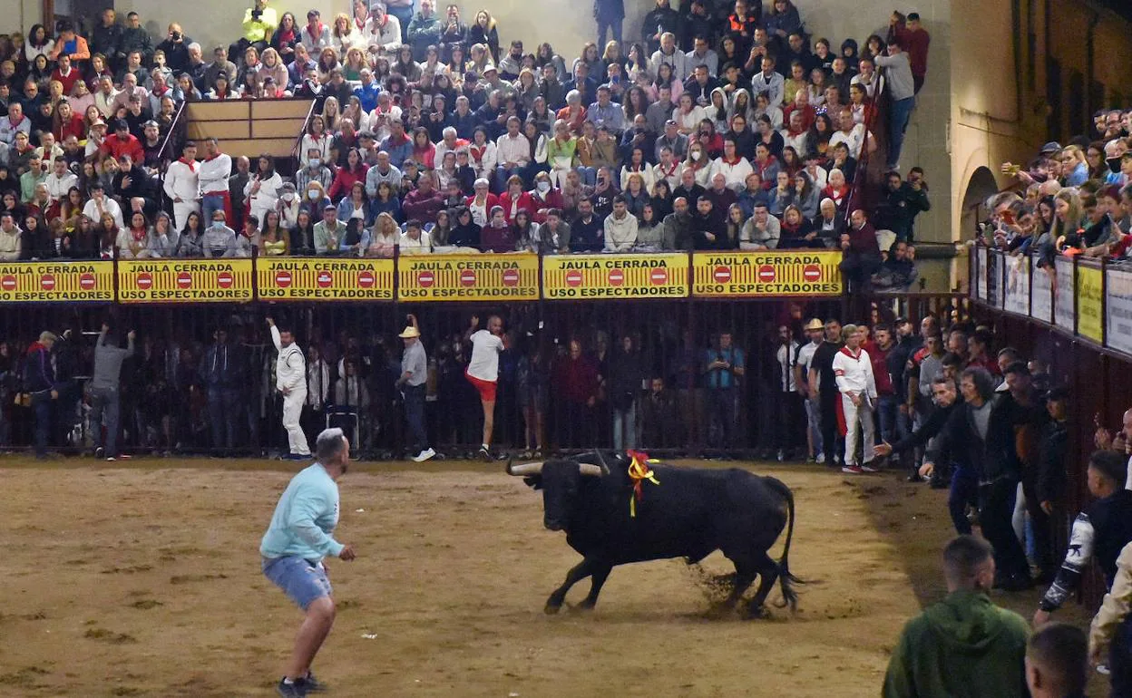 Primer toro de San Juan 2022 y primera vez de la ganadería Isaías y Tulio Vázquez en Coria