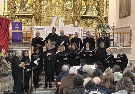 Actuación de la Coral Cauriense.