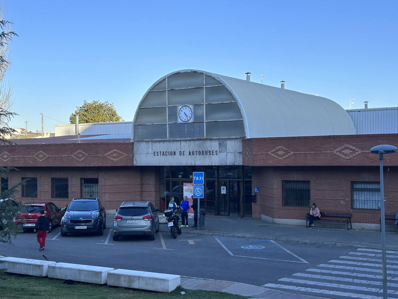 Estación de autobuses de Coria.