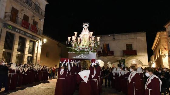 La procesión de María Santísima del Amor Hermoso modifica su horario este Domingo de Ramos