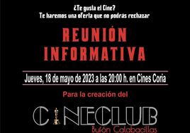 Reunión para la creación del Cineclub Bufón Calabacillas