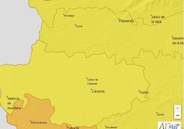 Mapa de alertas.