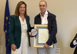 Entrega del premio.