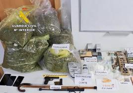 Droga encontrada.