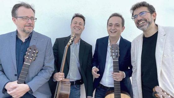 El prestigioso Cuarteto de Guitarras de Andalucía llega esta noche a Coria