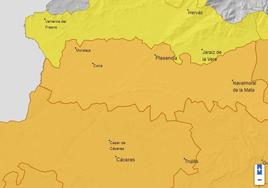 Mapa de alertas.