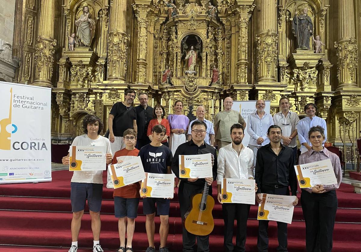 Ganadores del concurso.