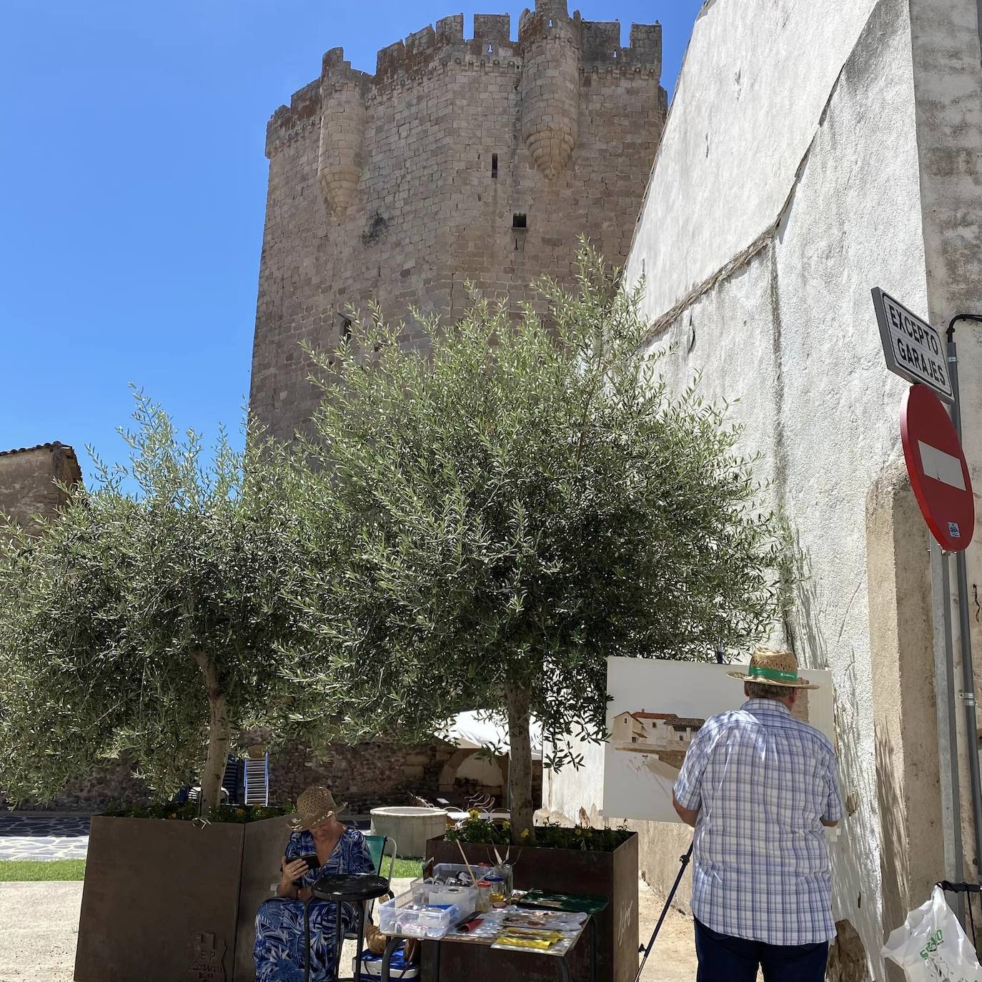 Así ha sido el XI Concurso de Dibujo y Pintura al aire libre «Bufón Calabacillas»