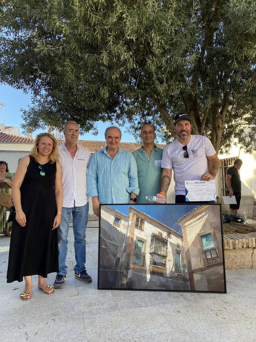 Así ha sido el XI Concurso de Dibujo y Pintura al aire libre «Bufón Calabacillas»