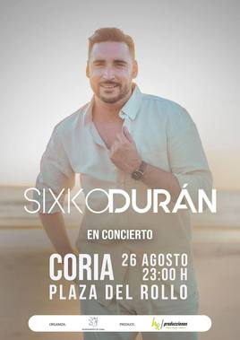 Cartel del concierto.