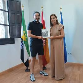 Reunión de la alcaldesa.