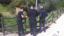 Instalación de vallas.