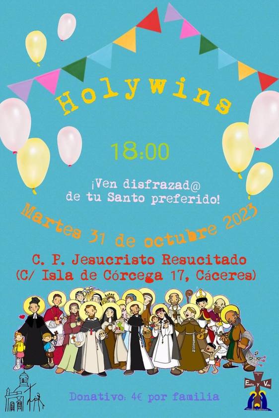 La Diócesis Coria-Cáceres invita a celebrar 'Holywins' para recuperar el significado del Día de Todos los santos