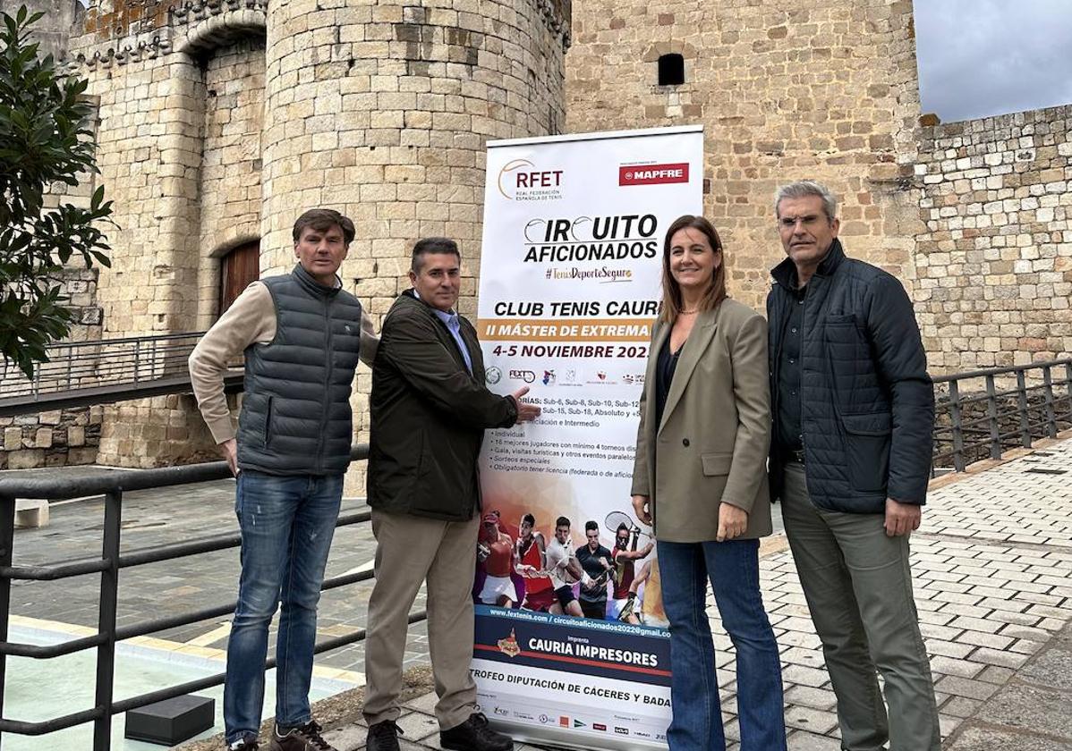 Coria acogerá el II Máster de Tenis de Extremadura del Circuito para Aficionados