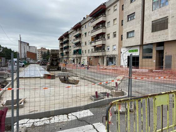 La primera fase de las obras de remodelación de la avenida Alfonso VII acabará en los próximos días