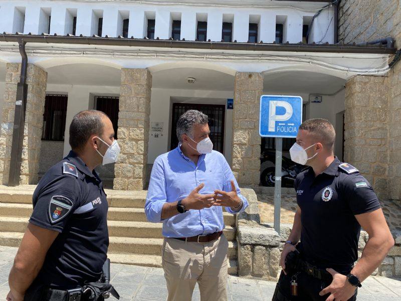 Policía Local en Coria.